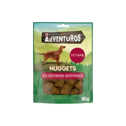 Adventuros Friandises PURINA Nuggets au goût de sanglier allégées en matières grasses 6 x 90 g^ Friandises