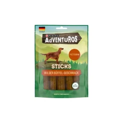 Adventuros PURINA Friandises pour chiens au goût de buffle allégées en matières grasses 6 x 120 g^ Friandises