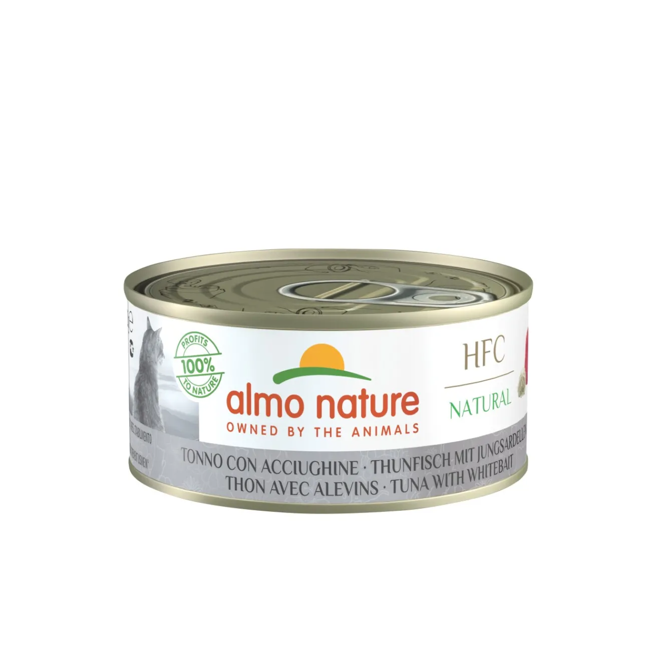 Almo nature HFC 24 x 150 g Thon aux jeunes anchois^ Nourriture Humide