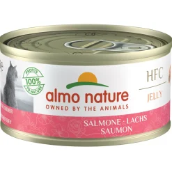 Almo nature Jelly Cat saumon 24x70g^ Nourriture Humide