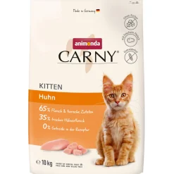 animonda Carny nourriture sèche pour chaton Poulet 10 kg^ Croquettes Pour Chat|Nourriture