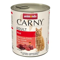 animonda Carny nourriture humide pour chat adulte Bœuf 6x800 g^ Nourriture Humide