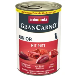 animonda GranCarno Original Junior Dinde 6x400 g^ Nourriture Humide|Nourriture