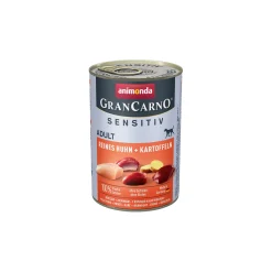 animonda GranCarno Sensitiv Poulet et pommes de terre 6x400 g^ Nourriture Humide