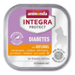 animonda Integra Protect Diabète 16 x 100 g Volaille^ Nourriture Humide