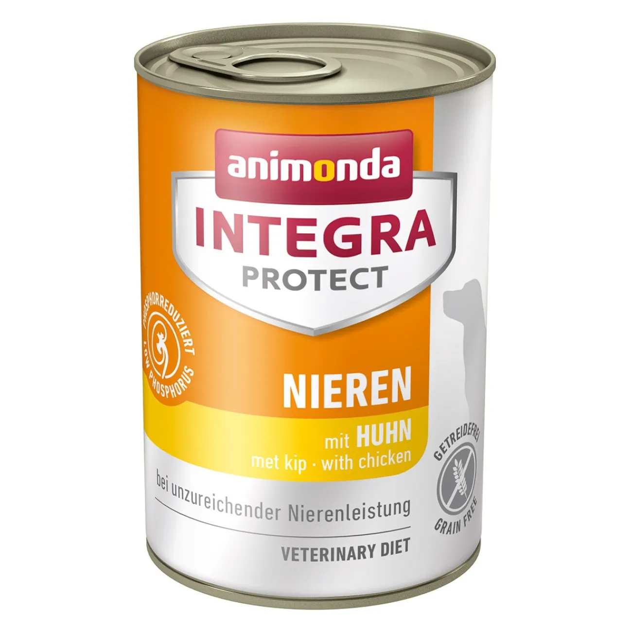 animonda Integra Protect Reins 6 x 400 g Poulet^ Régime Rénal|Nourriture Humide