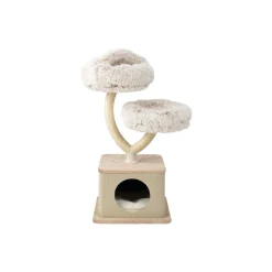 AniOne Arbre à chat Tiffy 45 x 45 x 95 cm^ Arbre À Chat