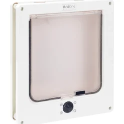 AniOne Clapet 4 voies blanc^ Chatières & Portes|Grilles De Porte Et Chatières