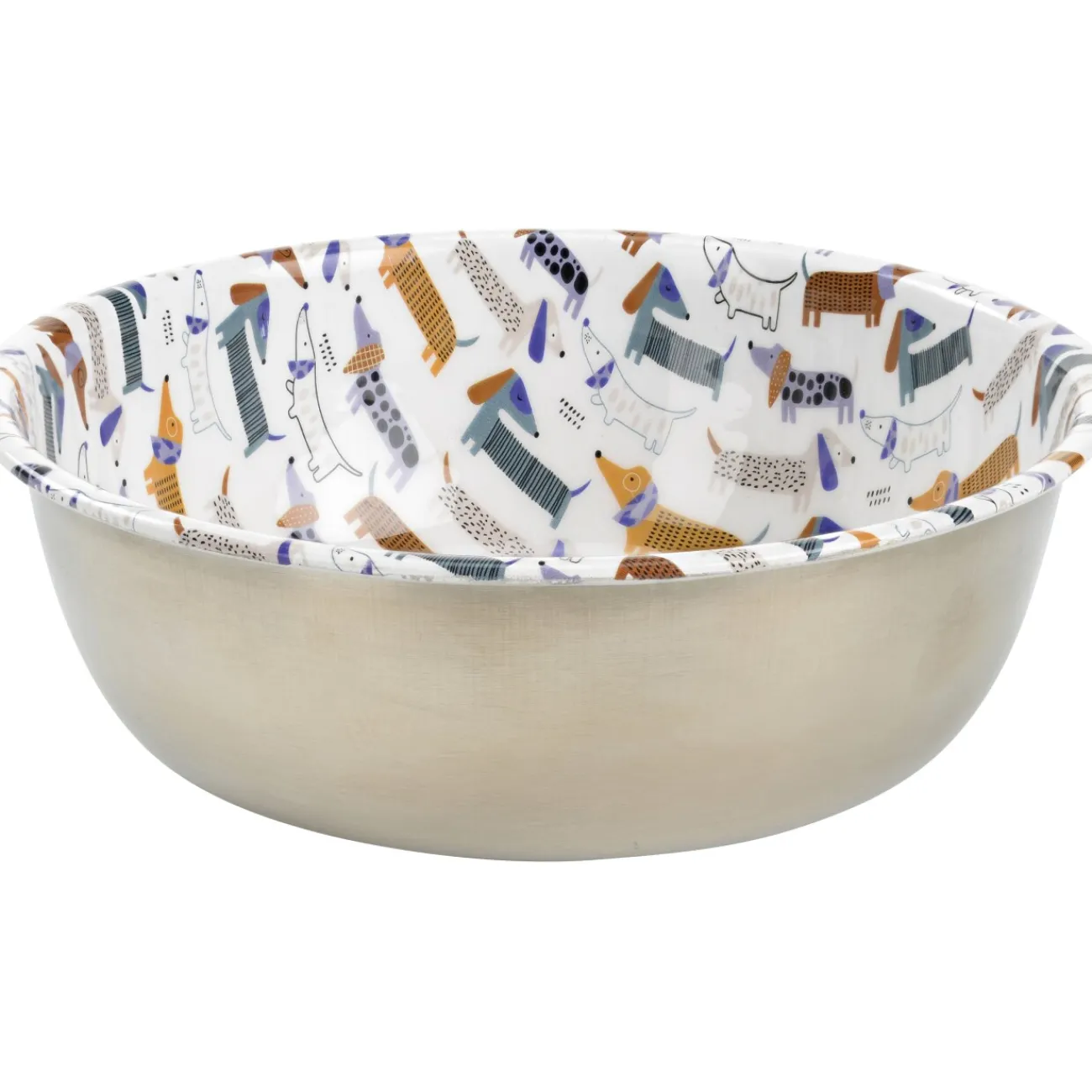 AniOne Gamelle en acier inoxydable Comic Dog 700 ml^ Gamelles À Nourriture|Gamelles