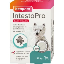 Beaphar Les tablettes IntestoPro pour petits chiens 20 pcs^ Nourriture Supplémentaire