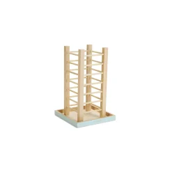 Beeztees Récipient en bois teinté^ Accessoires Pour Cages