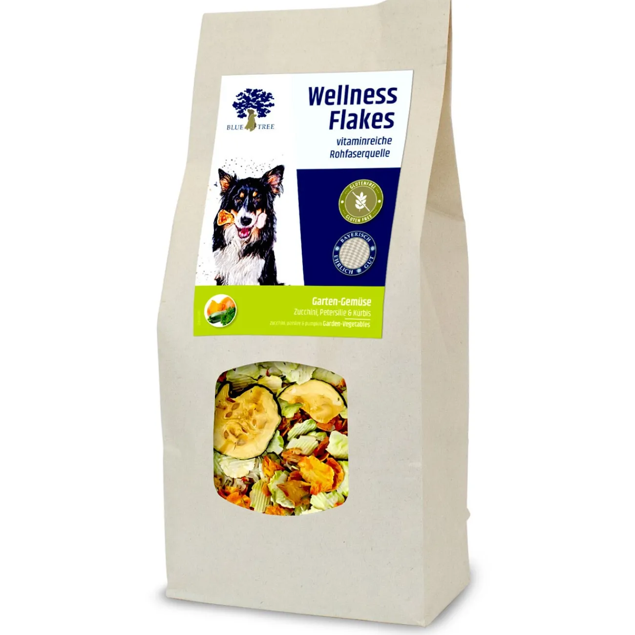 BLUE TREE Wellness Flakes 650 g avec des légumes^ Nourriture Supplémentaire