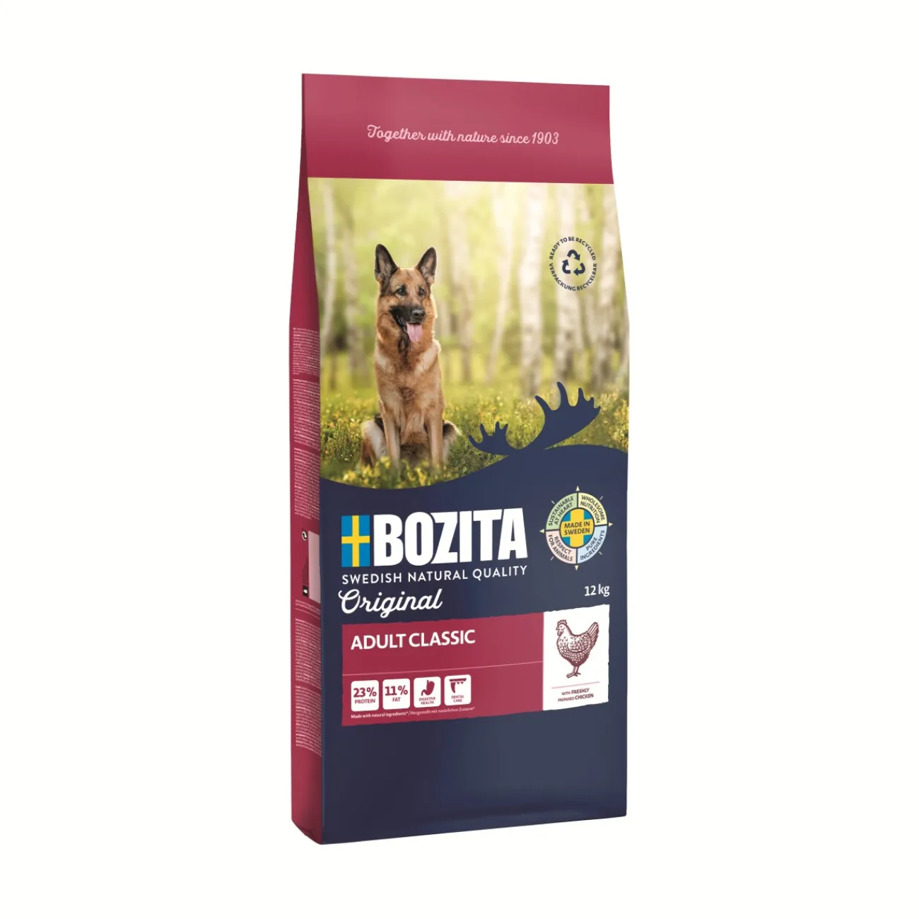 BOZITA Dog Original Adult Classic 12 kg^ Croquettes