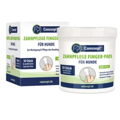 Canosept lingettes dentaires pour chiens 50 pièces^ Soins Dentaires