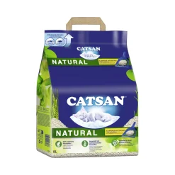 CATSAN Natural Litière agglomérante 8 l^ Litière Pour Chat