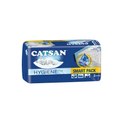 CATSAN Sac et litière 2-en1 prêt à poser 2 pcs^ Litière Pour Chat