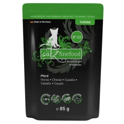 Catz finefood Nourriture humide chat Purrrr Adult N° 123 Cheval 16x85 g^ Nourriture Humide