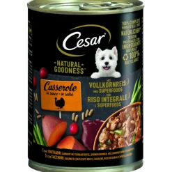 Cesar Natural Goodness Dinde & riz complet 6x400 g^ Nourriture Humide
