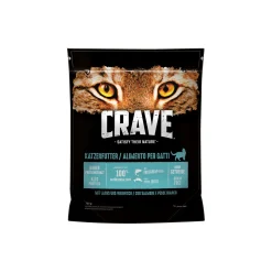 CRAVE au saumon et au poisson blanc 750 g^ Croquettes Pour Chat
