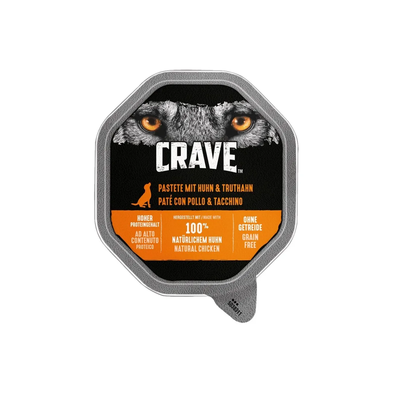 CRAVE Pâté 2 x 7 x 150 g Poulet et dinde^ Nourriture Humide