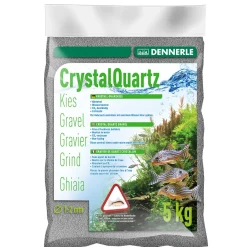 DENNERLE Gravier quartz 5 kg gris ardoise^ Substrat