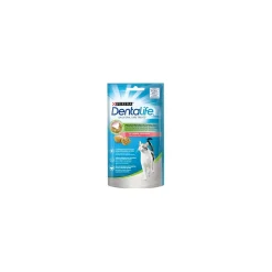 DentaLife Friandise pour chat adulte au saumon - 40g^ Friandises
