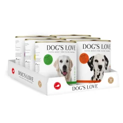 DOG'S LOVE Multipack 6x400g^ Nourriture Humide