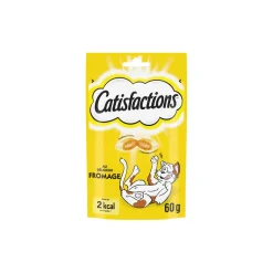 Dreamies CATISFACTIONS Friandises pour chat et chaton 6 x 60 g Fromage^ Friandises