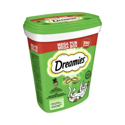 Dreamies Mega Box 350g Herbe aux chats^ Friandises