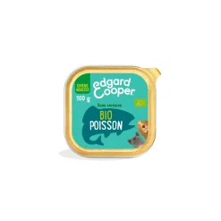 Edgard & Cooper BIO Barquette Chien Adulte Poisson 17x100 g^ Nourriture Humide