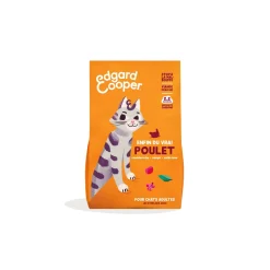 Edgard & Cooper Croquettes Chat Adulte Poulet 2 kg^ Croquettes Pour Chat