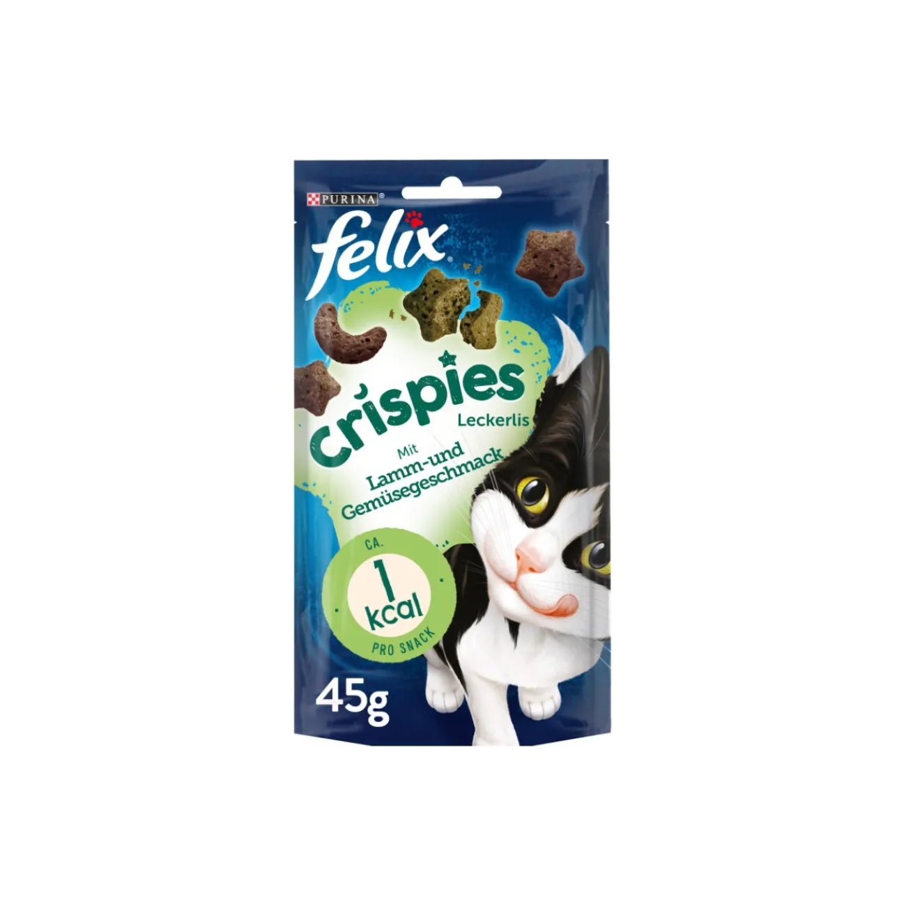 Felix Crispies 8 x 45 g Agneau et légumes^ Friandises