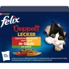 Felix Doppelt Lecker 12 x 85 g Variété de saveurs aux légumes^ Nourriture Humide