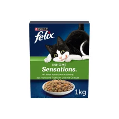 Felix Inhome Sensations Poulet 1 kg^ Croquettes Pour Chat