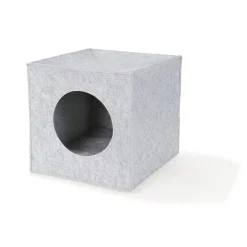 FIT+FUN Grotte en feutre pour rayonnages gris^ Niches|Couchages & Grottes