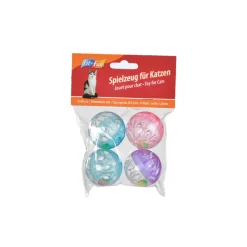 FIT+FUN jouet balles de grelot lot de 4^ Jouets Souris Et Balles Pour Chats|Jouets
