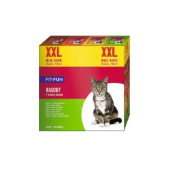 FIT+FUN Ragout Multipack 92x100g^ Nourriture Humide