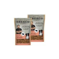 FRESCO Petits os d’entraînement M. Rütter 2x150g Véritable viande de bœuf^ Friandises|Nourriture