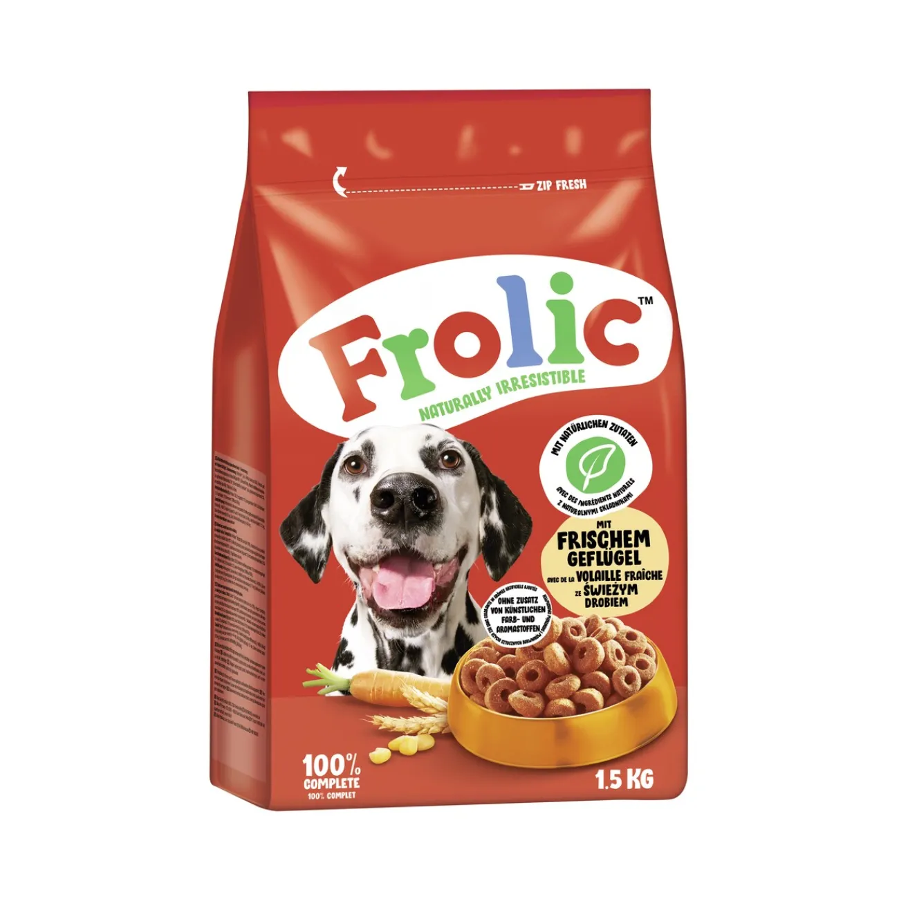 Frolic Sac à volaille 1,5 kg^ Croquettes