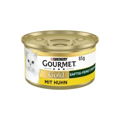 GOURMET Gold Fines aiguillettes juteuses 12 x 85 g Poulet^ Nourriture Humide