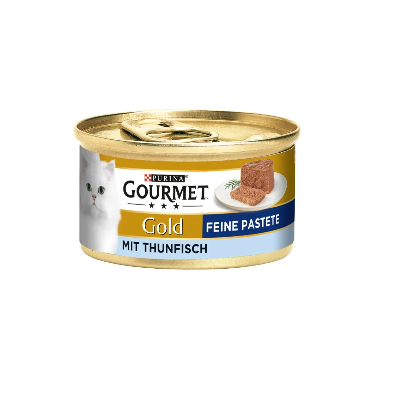 GOURMET Gold Les Mousselines 12 x 85 g Thon^ Nourriture Humide