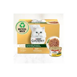 GOURMET Gold Mélange de fines et juteuses aiguillettes 96x85g^ Nourriture Humide