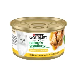 GOURMET Nature's Creations 12x85g Poulet^ Nourriture Humide