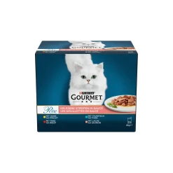 GOURMET Perle Bandes exquises en sauce Mix 24 x 85 g^ Nourriture Humide