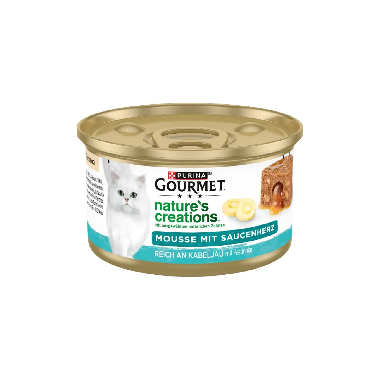 GOURMET PURINA Adult Natures Creations Mousse 12 x 85 g Cabillaud^ Nourriture Humide