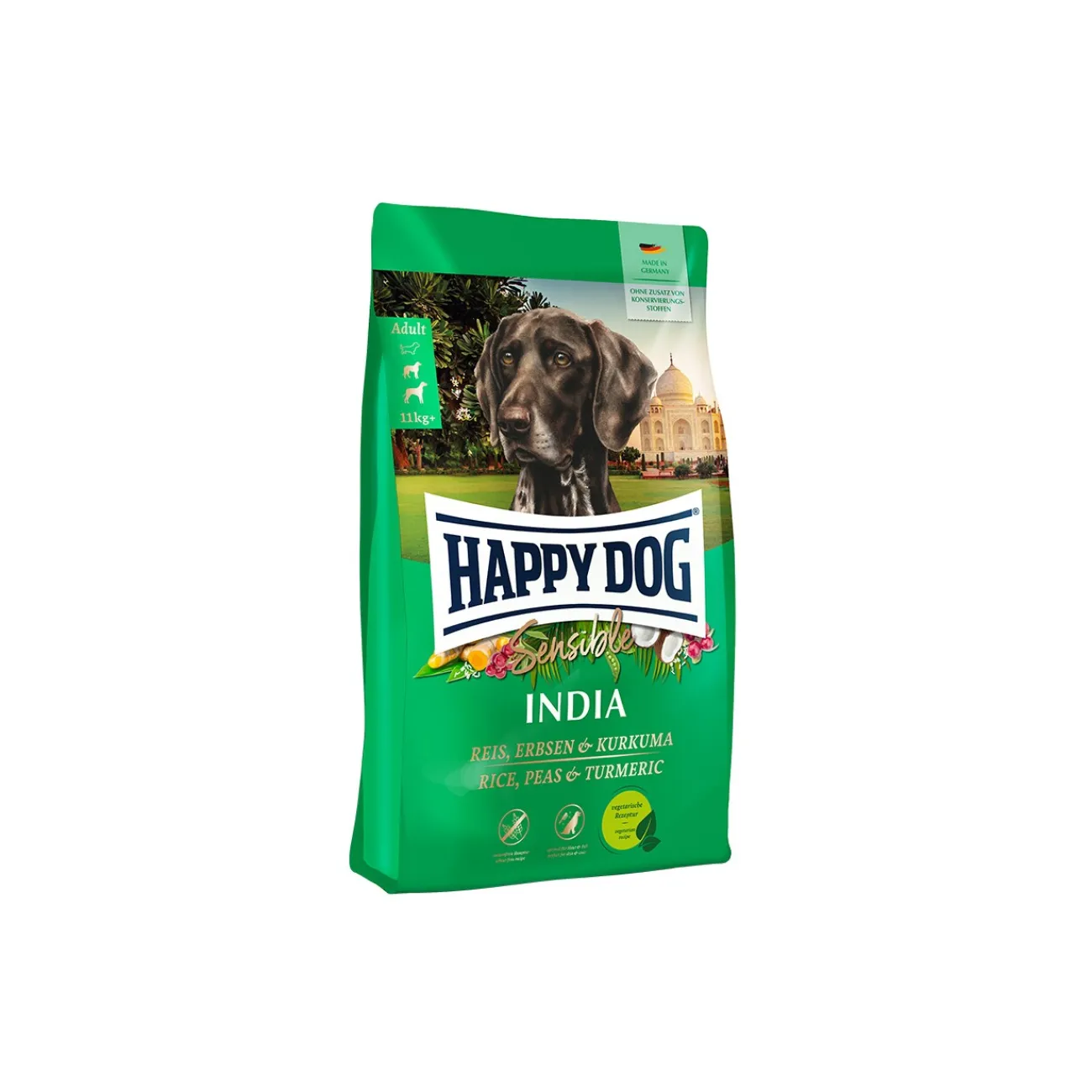 HAPPY DOG Sensible Croquettes Chien Adulte, Inde 10 kg^ Croquettes