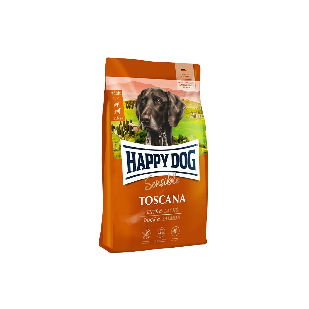 HAPPY DOG Sensible Croquettes Chien Adulte, Toscana 4 kg^ Croquettes