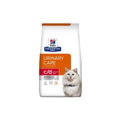 Hill's Prescription Diet c/d Urinary Stress Urinary Care Poulet 1,5 kg^ Problèmes Urinaires|Nourriture Problèmes Urinaires