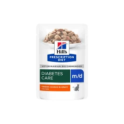 Hill's Prescription Diet m/d au poulet 12x85g^ Nourriture Humide