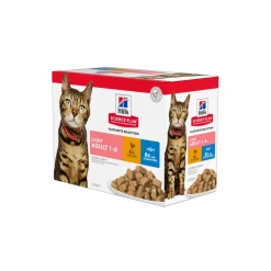 Hill's Science Plan Light Adult Multipack Poulet 12 x 85 g 12x85 g^ Nourriture Humide